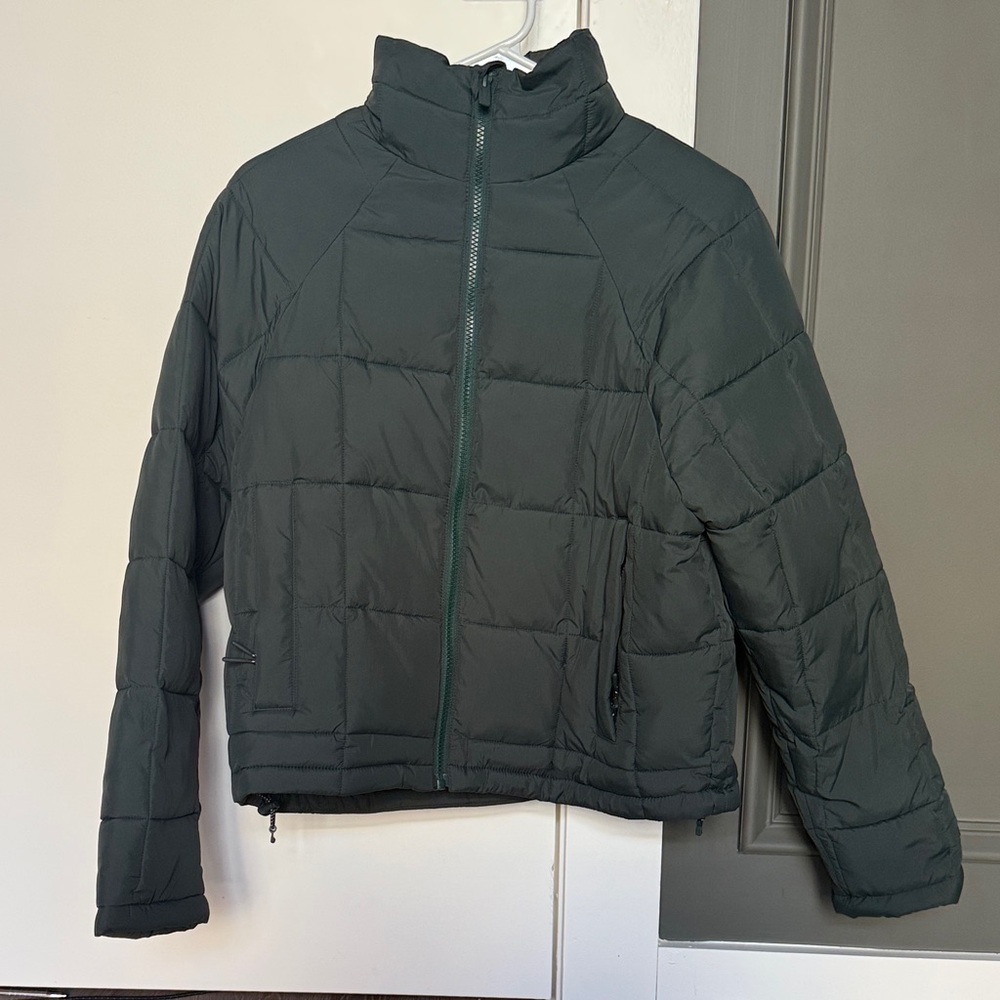 Women's  Halfdays Dark Green Nellie Puffer Jacket